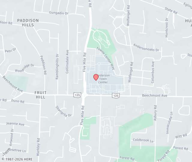 Location Map: 7426 Beechmont Ave, Suite 212 Cincinnati, Ohio 45255